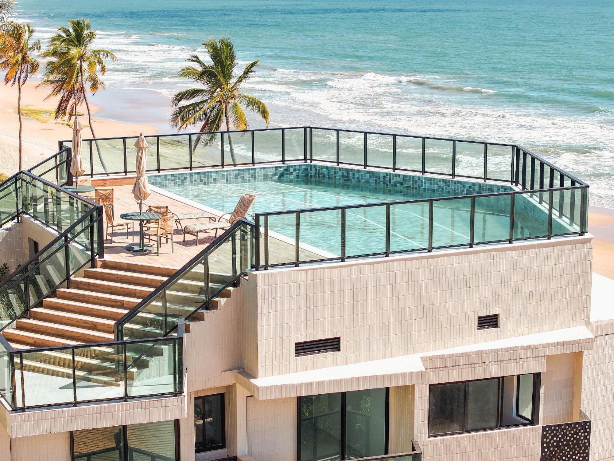 Apartamento de 1 Quarto com Terraço e Vista do Mar